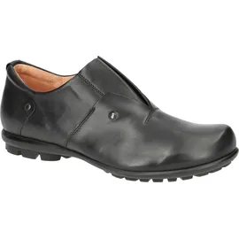 THINK! KONG chromfrei gegerbte nachhaltige Halbschuhe, schwarz