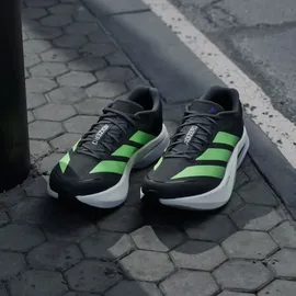 adidas Adizero Boston 13 Herren Core Black/Lime Burst/Energy Ink 42 2/3