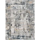 Livabliss Kurzflorteppich, Grau, Textil, Abstrakt, Rechteckig, 160x220 cm, Oeko-Tex® Standard 100, in verschiedenen Größen erhältlich, Teppiche & Böden, Teppiche, Moderne Teppiche