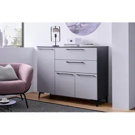 hom'in Tür Unit in Hellgrau