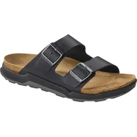 Birkenstock Herren Arizona Crosstown Waxy Sandale (Größe 41, schwarz)