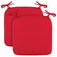BestLivings Sitzauflage 38 x 38 x 2 cm rot 2-tlg.