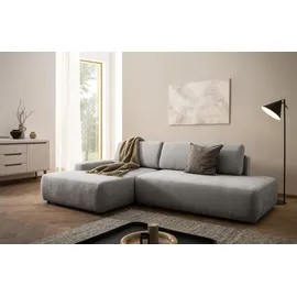Home Affaire Eckcouch Cord 2-Sitzer Grau