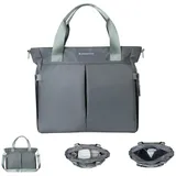 KIKKABOO Brielle Wickeltasche Grau