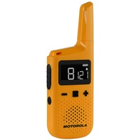 Motorola Talkabout T72 Funksprechgerät 16 Kanäle 446.00625 - 446.19375 MHz Schwarz,