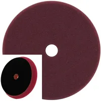 Dino Kraftpaket 150mm Polierpad hart | Polierschwamm hart mit Klett im Kegel-Design 150/165 | Ø 150mm, Höhe 25mm