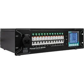 Showgear PowerCore 32.12p 1x Schuko + 12x PowerPro True 1x Schuko + 12x PowerPro True