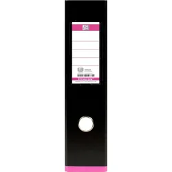 Oxford Ordner myColour A4 PP-Folie kaschiert 80mm schwarz/pink