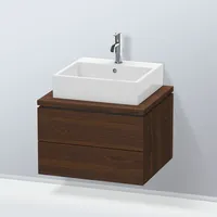 Duravit L-Cube Waschtischunterschrank, 2 Auszüge, LC581506969,