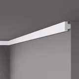 NMC Wand- und Friesleiste NMC T4 Weiß 2 St. 200 x 2 x 3 cm