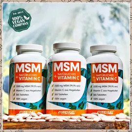 ProFuel MSM + natürliches Vitamin C Tabletten 365 St.
