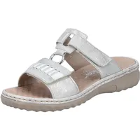 Rieker Damen 60481 Pantolette, Grau, 36 EU