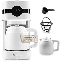 Barista Filterkaffeemaschine Thermokanne weiß