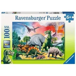 RAVENSBURGER 10957 Kinderpuzzle Unter Dinosauriern