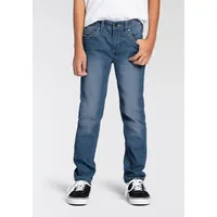 delmao Stretch-Jeans Blau 170
