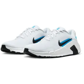Nike Flex Train Herren White/Black-Blue Hero 44