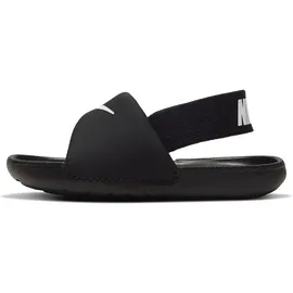 Nike Kawa Slide Schwarz/Weiß 19,5