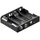 goobay 4x (Mignon) Batteriehalter - Druckknopf