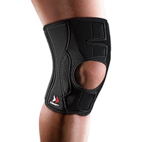 Zamst EK-3 Kniebandage Verstellbar - Mediale & Laterale Stabilisierung - Kompressions- Kniebandage Männer - Kniebandage Damen - Bequem Atmungsaktiv Offenes Design - Bandage Knie - Ideal zum Sport