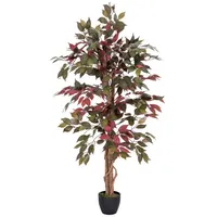 Homescapes Kunstbaum Capensia rot grün 122 cm