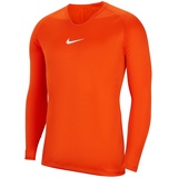 Nike Herren Park First Layer Jersey LS Trikot, Safety orange/White, L