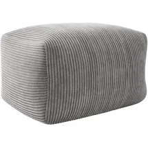 Mirjan24 Sitzsack, Grau, Textil, Rechteckig, 60x40x70 cm, Wohnzimmer, Hocker, Sitzsäcke, XXL Sitzsäcke