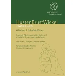 HUSTEN BRUST Wickel Thymian Wachswerk 6 St