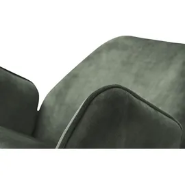 MCA Furniture MCA Ottawa Polsterstuhl mit Armlehne Metall/Stoffbezug - 2 Jahre Gewährleistung - mind. 14 Tage Rückgaberecht - grün