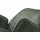 MCA Furniture MCA Ottawa Polsterstuhl mit Armlehne Metall/Stoffbezug - 2 Jahre Gewährleistung - mind. 14 Tage Rückgaberecht - grün