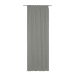 Vorhang WIRTH „Dim out“ Gardinen Gr. 265 cm, Kräuselband, 142 cm, grau Kräuselband nach Maß