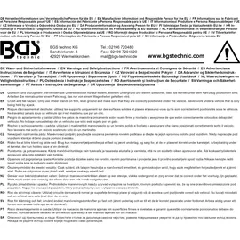 BGS Unterstellbock Gummi schwarz