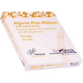 Advancis Medical Deutschland GmbH Algivon Plus Ribbon 2.5x20cm Honigalg.-Tamponade