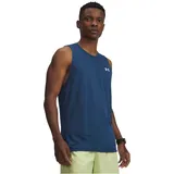 Under Armour Tech Tanktop Blau L