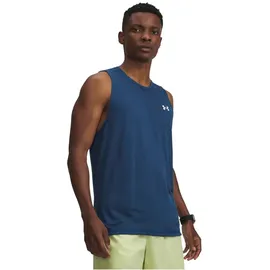 Under Armour Tech Tanktop Blau L