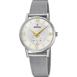 Festina Quarz Damen Retro F20572/2 - silber - 29mm