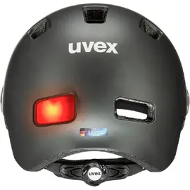 Uvex Rush Visor 58-61 cm dark silver mat 2022