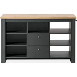 OTTO home Unterschrank KOCHSTATION KS-Westminster 150 x 68 x 92 cm Grau
