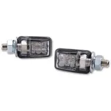 Highsider Smart Picco LED Blinker Schwarz / Scheibe Klar (Paar), Hinten
