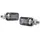 Highsider Smart Picco LED Blinker Schwarz / Scheibe Klar (Paar), Hinten
