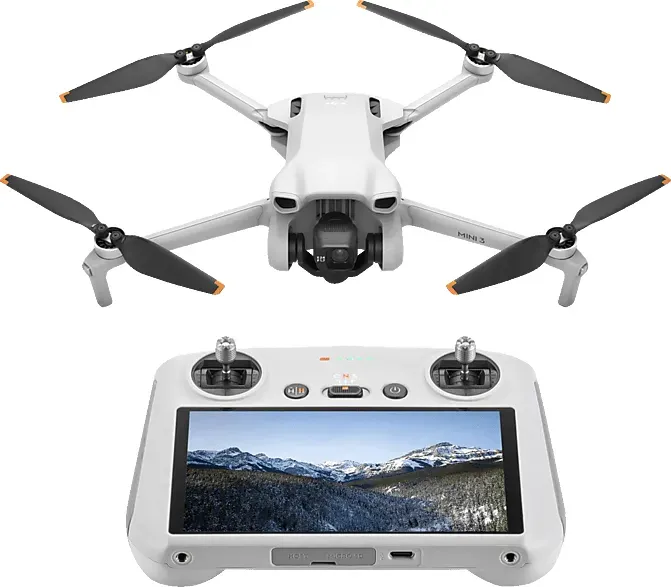 Preisvergleich Produktbild DJI Mini 3 (DJI RC) EU Drohne, Grau/Weiß