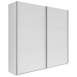 Schwebetürenschrank Saturn in Weiß ca. 218x210x59cm