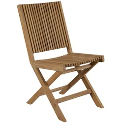 Brafab Julita Gartenstuhl Teak natur klappbar - Natur