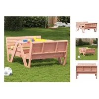 vidaXL Picknicktisch für Kinder 88x122x58 cm Massivholz Douglasie