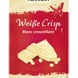 Alnatura Tafelschokolade Weiße Crisp, Bio 100g