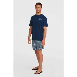 O'Neill Badeshorts Print 16'' Dark Blue Bricks XL