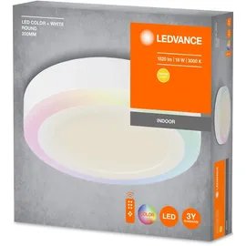 LEDVANCE LED-Panel 19W rund Aluminium