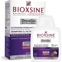 BIOXSINE Pflanzliches Shampoo mit schwarzem Knoblauch gegen Haarausfall 300 ml