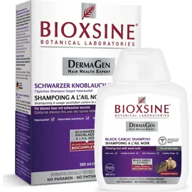BIOXSINE Pflanzliches Shampoo mit schwarzem Knoblauch gegen Haarausfall 300 ml