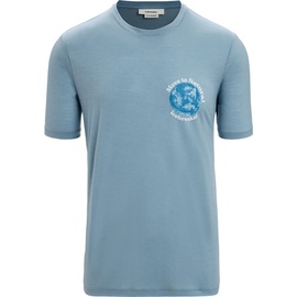 Icebreaker Tech Lite Ii Short Sleeve T-shirt Blau XL