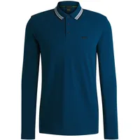 BOSS GREEN Poloshirt Plisy blau - XL,